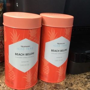 Teavana New Beach Bellini 8 oz tin